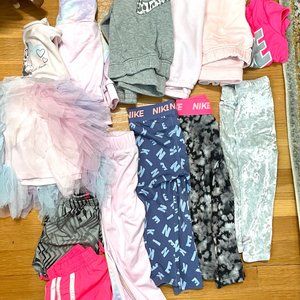 Toddler girl athletic bundle 2T Nike, Adidas, Disney